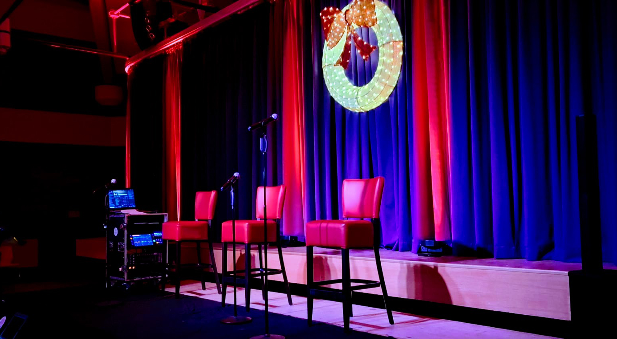 Weihnachten Konzertbeleuchtung